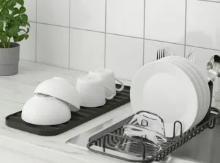 Escurridor platos LILLHAVET antracita