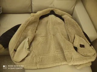 Chaqueta Aviador EEUU Marrón y Beige