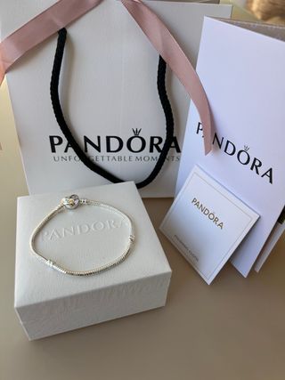Pulsera Pandora cierre corazon