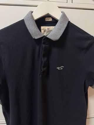 Polo Hollister Negro