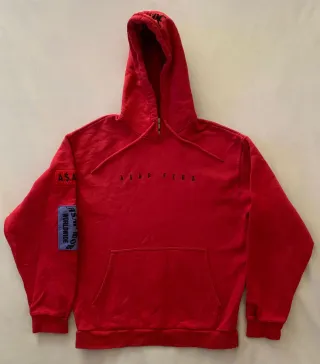 Sudadera Platformx x ASAP Ferg Roja Talla S