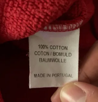 Sudadera Platformx x ASAP Ferg Roja Talla S