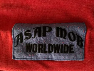 Sudadera Platformx x ASAP Ferg Roja Talla S