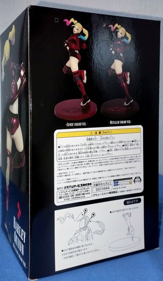 Figura Harley Quinn Metallic Color Version