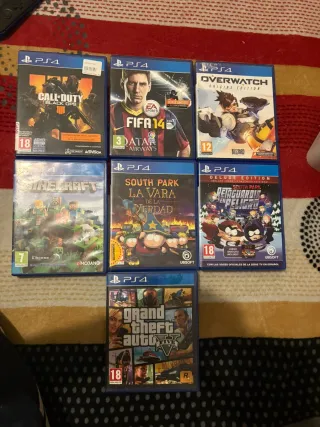 Pack 7 Juegos PS4