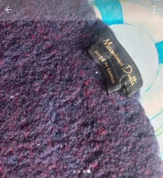 Bufanda hombre azul y rojo