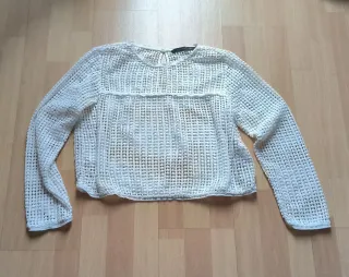 Jersey punto calado Zara