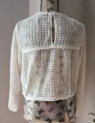 Jersey punto calado Zara