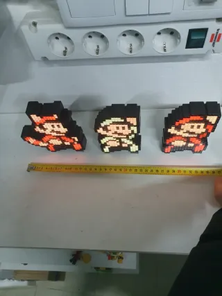 Muñecos Pixel Super Mario Bros