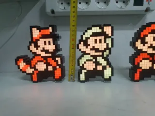 Muñecos Pixel Super Mario Bros