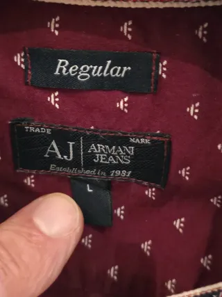 Camicia Armani Jeans Uomo