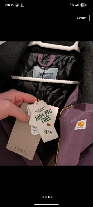 Chaqueta Carhartt Morada