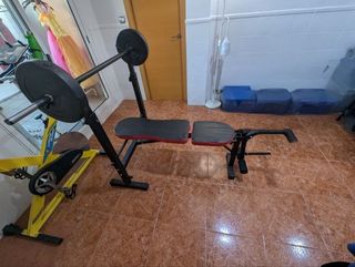 Banco de pesas para press de banca