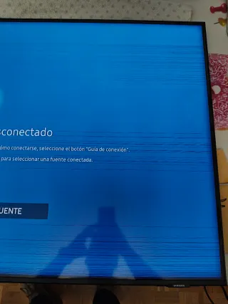 Smart TV Samsung 50 pulgadas 4K CON LINEAS