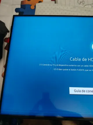 Smart TV Samsung 50 pulgadas 4K CON LINEAS