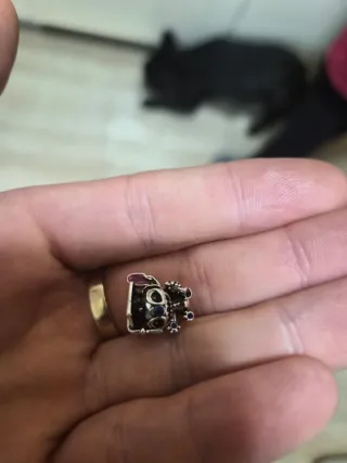 Charm Stitch Plata y Azul