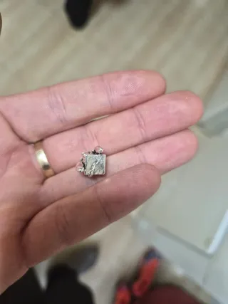 Charm Stitch Plata y Azul