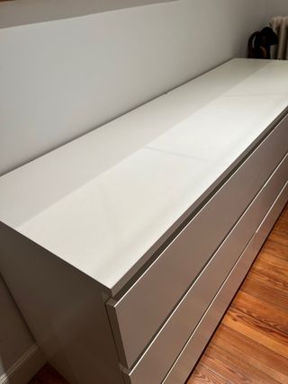 Cómoda MALM Ikea Blanca