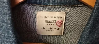 Cazadora Vaquera Zara Azul