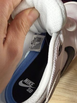 Nike SB Alleyoop Sneakers Skate Low Blancas/Negras