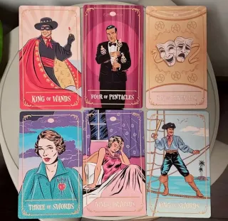 Cartas Tarot Tinseltown Hollywood Vintage XL
