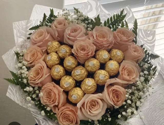 Ramo de rosas San Valentín