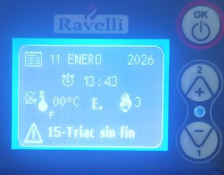 Estufa de pellets Flavia Ravelli