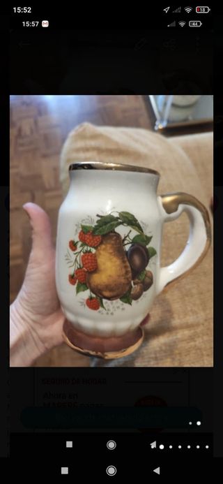 Juego de jarras porcelana de los '60