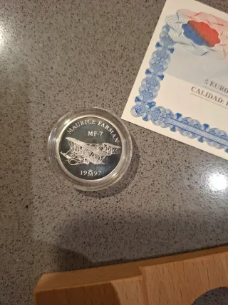 Moneta 1 Euro Spagna Fioritura di Zecca