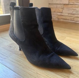 Botines Bershka Negros .