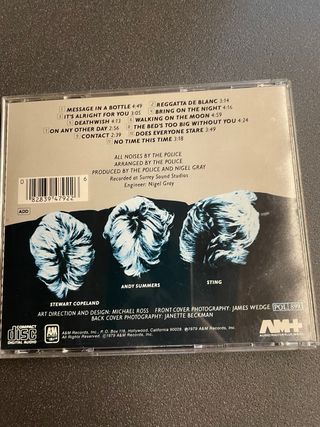 The Police - Reggatta de Blanc CD