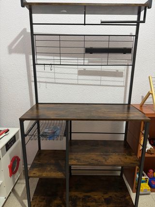 Estantería Cocina Moderna Madera y Metal