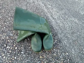 Botas de agua verdes