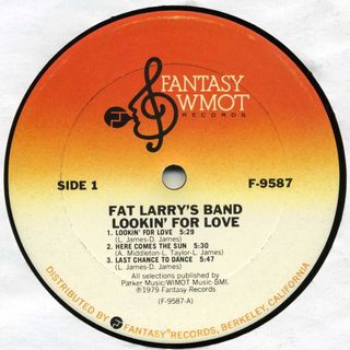 Vinilo Fat Larry's Band - Lookin' For Love