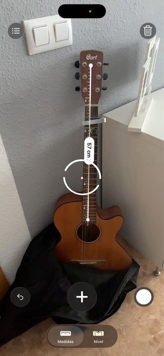 Guitarra Cort con funda