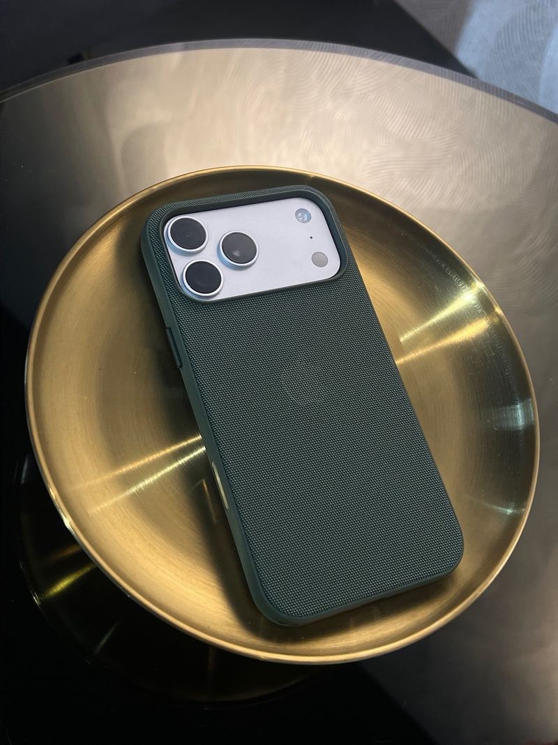 Funda iPhone 17 Pro/Pro Max Trenzado Técnico Verde afbeelding 2