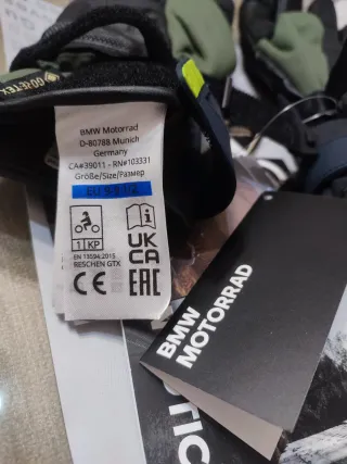 Guantes BMW Motorrad Talla 9 a estrenar originales