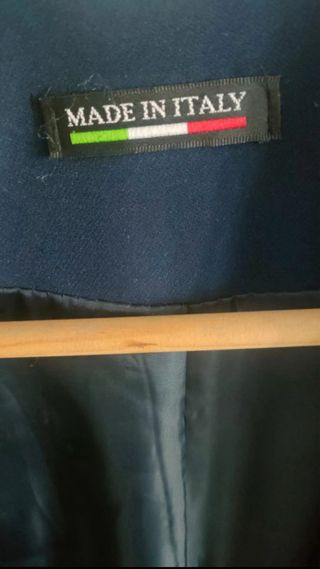 Americana azul mujer