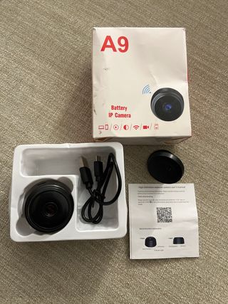 Mini Cámara IP A9 Batería