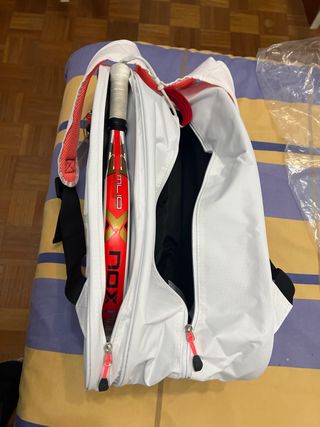 Paletero Bullpadel Blanco