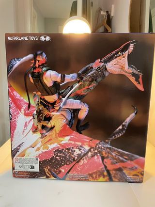 McFarlane Avatar Quaritch Ash Warrior + Banshee