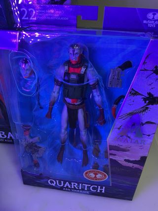 McFarlane Avatar Quaritch Ash Warrior + Banshee