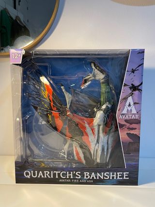 McFarlane Avatar Quaritch Ash Warrior + Banshee