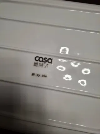 Bandeja Porcelana Blanca Dividida