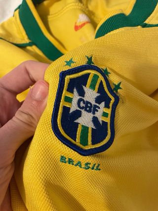 Camiseta Futbol Brasil 1998