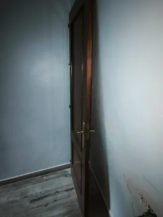 Puerta de madera interior