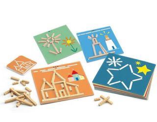 Juego educativo Djeco madera bastoncitos