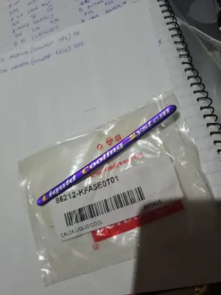 Pegatina Kymco Liquid Cooling System