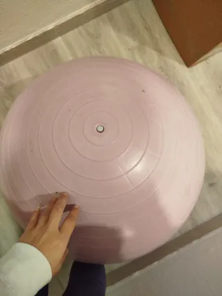 Pelota de Pilates Rosa
