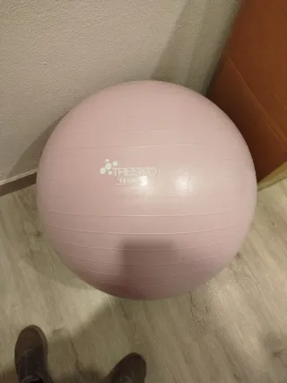 Pelota de Pilates Rosa